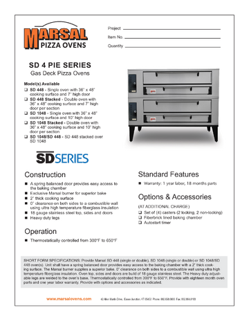 Spec Sheet
