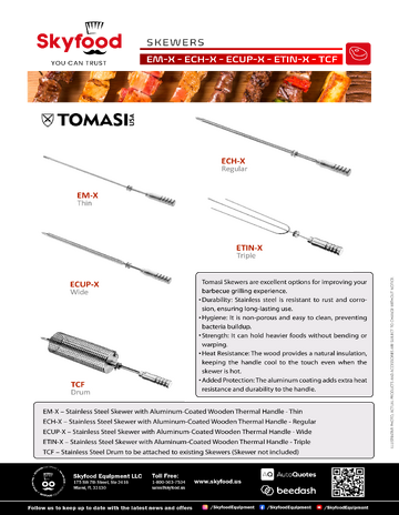 Spec Sheet