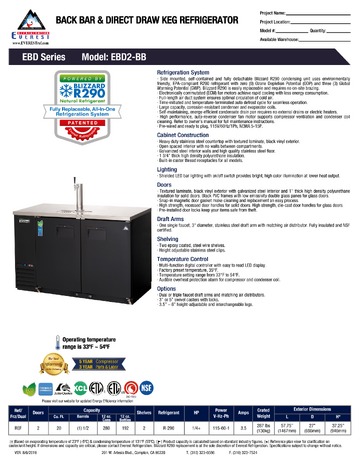 Spec Sheet