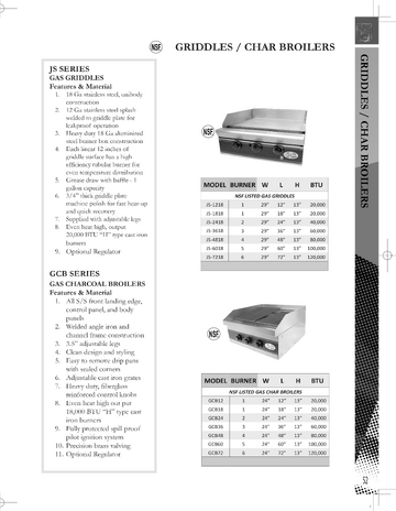 Spec Sheet