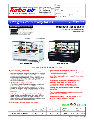 Spec Sheet