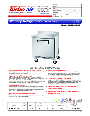 Spec Sheet
