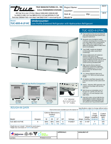 Spec Sheet
