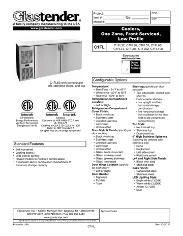 Spec Sheet