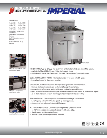Spec Sheet