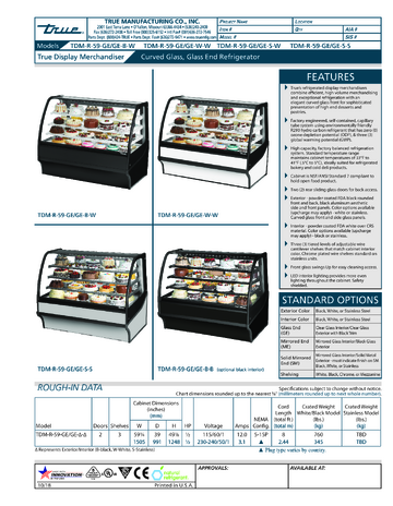 Spec Sheet