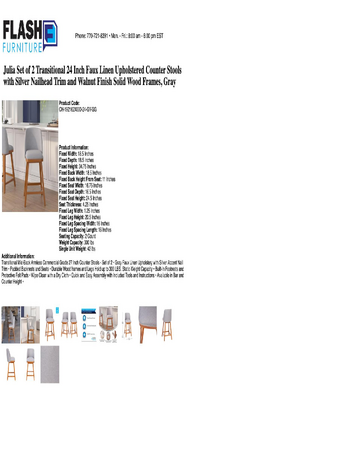 Spec Sheet