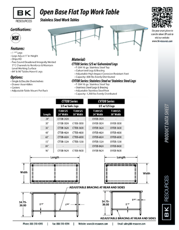 Spec Sheet