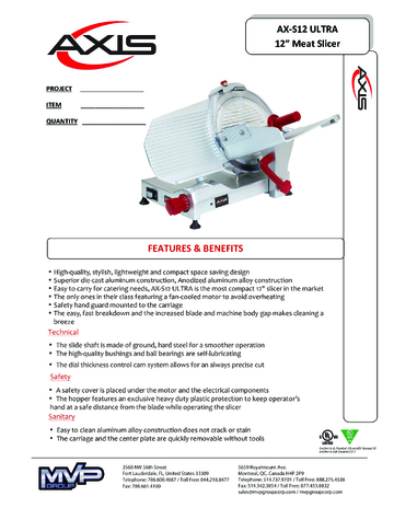 Spec Sheet