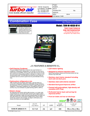 Spec Sheet