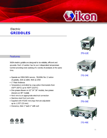 Spec Sheet