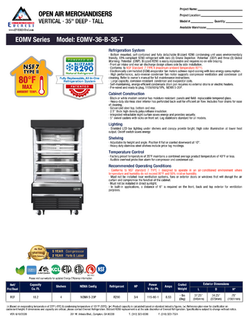 Spec Sheet