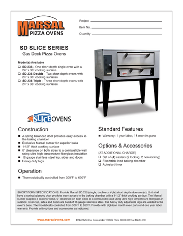 Spec Sheet