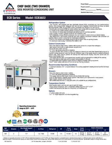 Spec Sheet