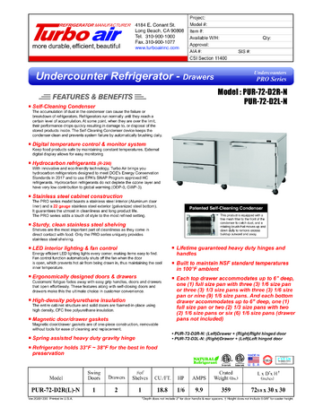 Spec Sheet