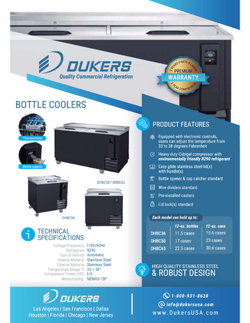 Spec Sheet