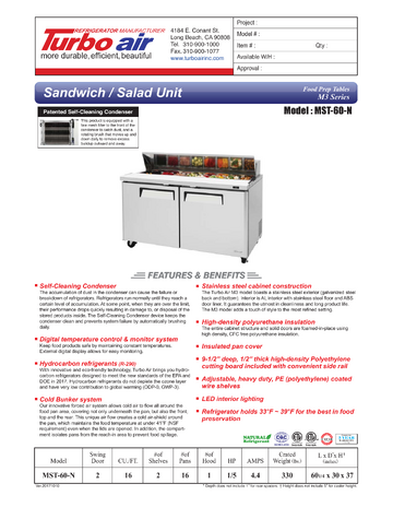Spec Sheet