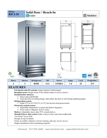 Spec Sheet