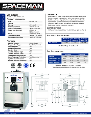 Spec Sheet