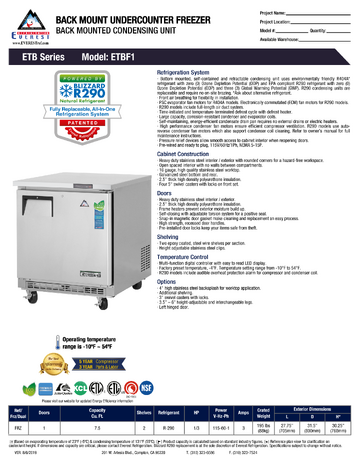 Spec Sheet