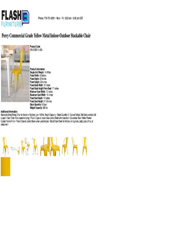 Spec Sheet