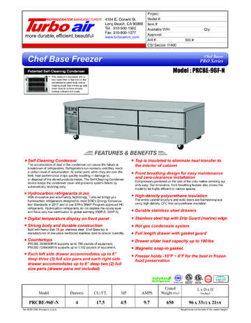 Spec Sheet