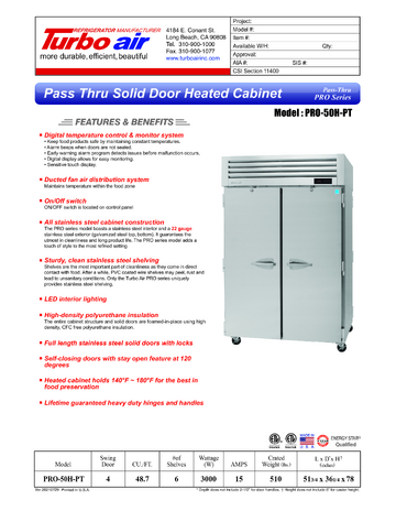 Spec Sheet
