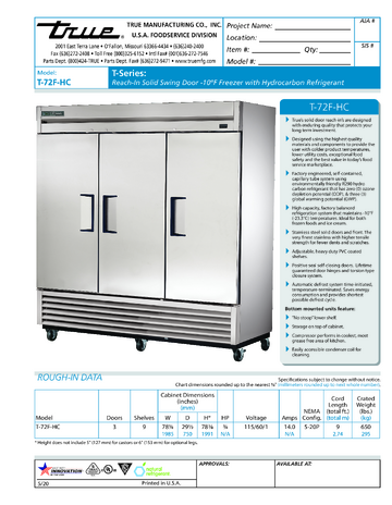 Spec Sheet