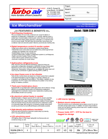 Spec Sheet