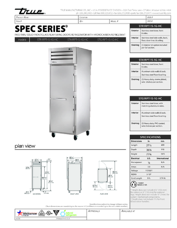 Spec Sheet