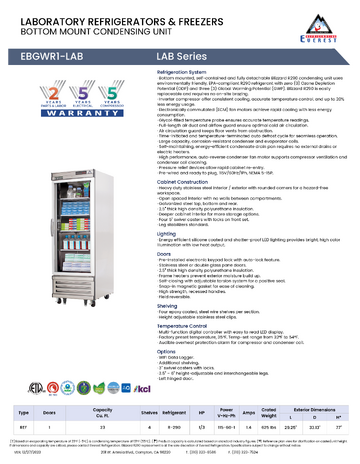 Spec Sheet
