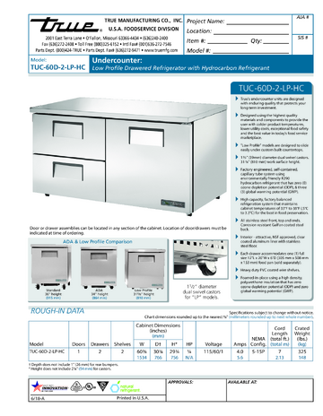 Spec Sheet
