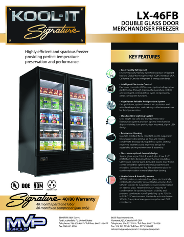 Spec Sheet