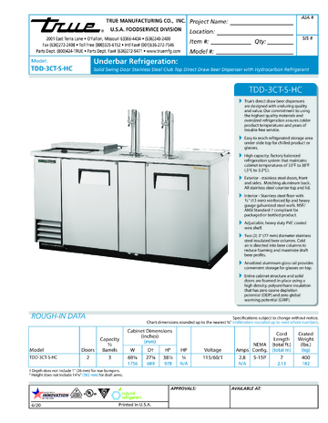 Spec Sheet