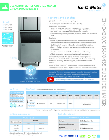 Spec Sheet