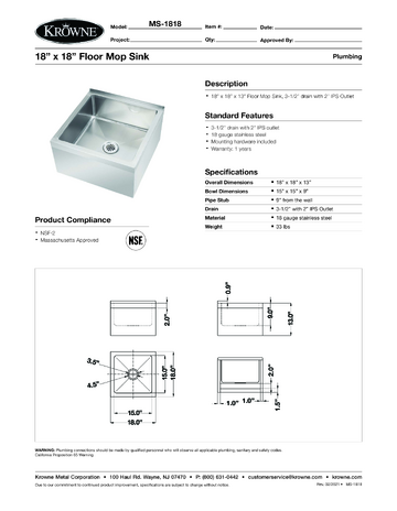 Spec Sheet