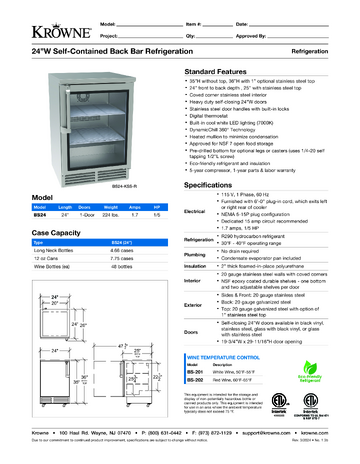 Spec Sheet