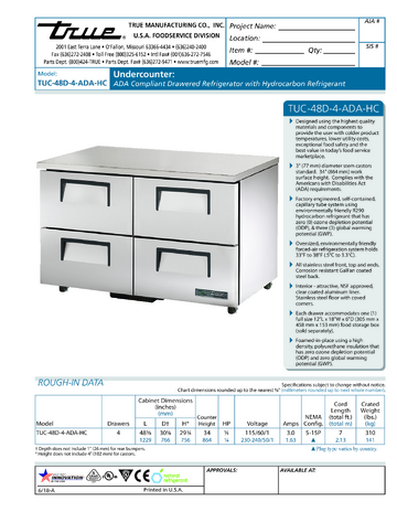 Spec Sheet