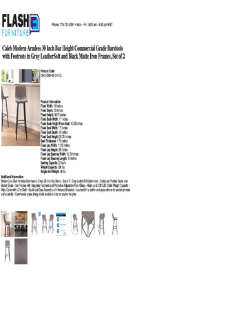 Spec Sheet