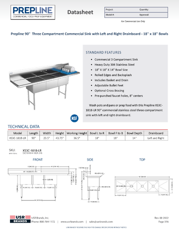 Spec Sheet