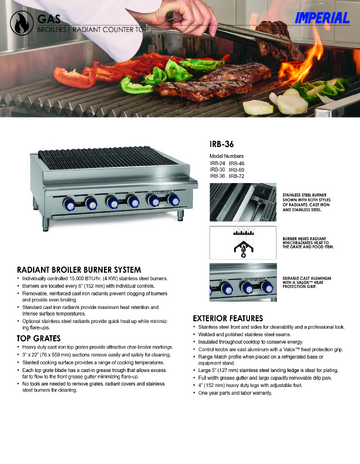 Spec Sheet