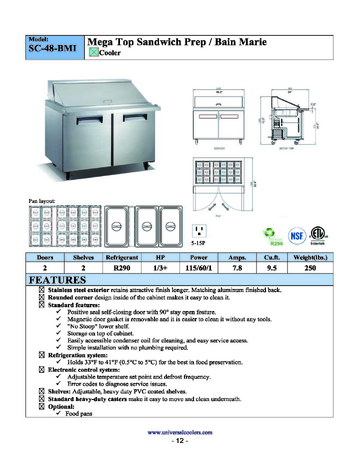 Spec Sheet