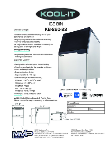 Spec Sheet