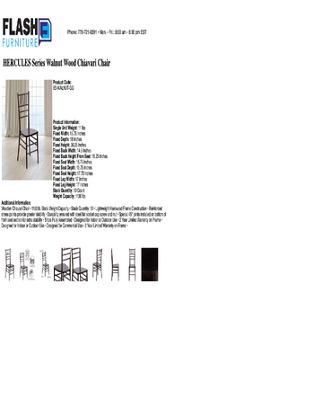 Spec Sheet
