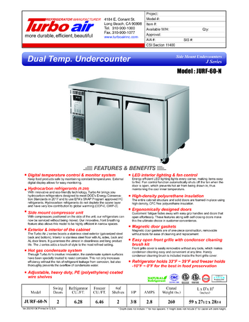 Spec Sheet