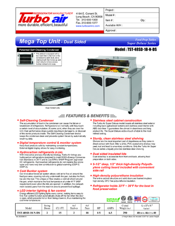 Spec Sheet