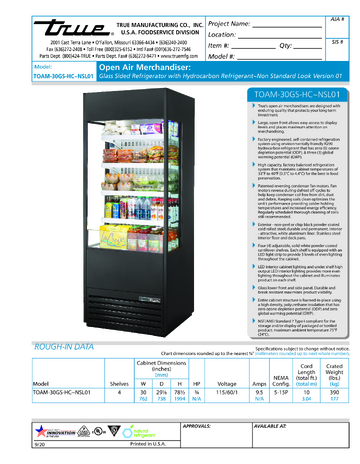 Spec Sheet
