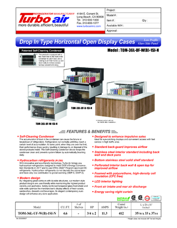 Spec Sheet