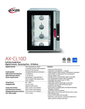Spec Sheet