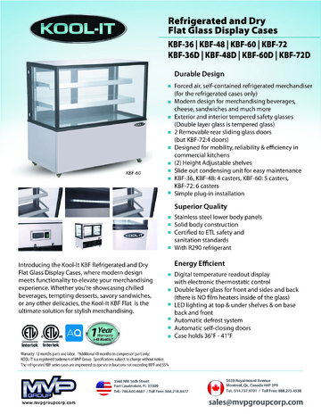 Spec Sheet